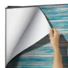 Aprint Decor Vinilo Adhesivo Decorativo para Nevera, Especial Libre De Burbujas, Tablas HORIZONTALES DE Madera ENVEJECIDAS EN Verde - Imagen 6