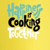 Aprint Decor Decorative Vinyl for Dishwasher, Standard Measures 67 cm x 76 cm, ̈Happines Is Cooking Together ̈ - Image 4