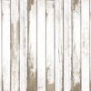 Aprint Decor headboard PVC bed Decorative Economic Printed Texture Wood Tables Aged Vertical Narrow Painted White Various Sizes - Image 5
