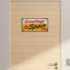 Matricula Vintage Decorativa en Aluminio o PVC - Greetings From Spain. 30cm x 15cm - Imagen 6