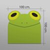 Aprint Decor Cabecero Cama PVC Decorativo Económico Diseño Infantil Rana 100 x 100 cm. - Imagen 4