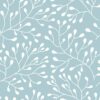 Vinilo Adhesivo Decorativo para Nevera, Especial Libre De Burbujas, Ramas Sobre Fondo Azul - Imagen 6