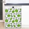 Aprint Decor Vinilo Decorativo para Lavavajillas, Medidas Estandar 67 cm x 76 cm, Patrón de Kiwi - Imagen 3