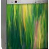 Aprint Decor Vinilo Decorativo para Lavavajillas, Medidas Estandar 67 cm x 76 cm, Resumen de Naturaleza Verde - Imagen 6