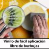 Aprint Decor Vinilo Decorativo para Lavavajillas, Medidas Estandar 67 cm x 76 cm, Fondo con Diferentes Frutas Exóticas - Imagen 2