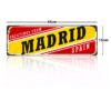 Aprint Decor Matricula Vintage Decorativa in Aluminum or PVC - Geeting from Madrid. 45cm x 15cm - Image 8