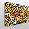 Aprint Decor headboard PVC bed 10mm decorative economic. Warden