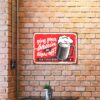 Aprint Decor Cartel Vintage Decorativa en Aluminio o PVC - Give Your Brain The Night Off!. 35cm x 25cm - Imagen 7