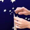Fotomural Decorativo Infantil con Motivos de Estrellas y Cielo Nocturno Varias Medidas y Materiales (Papel Preencolado, 200 cm x 150 cm) - Imagen 4