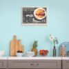 Aprint Decor Placa Cartel Vintage Decorativa en Aluminio o PVC - Fast Food. 35cm x 25cm - Imagen 4