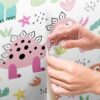 Fotomural Decorativo Infantil con Motivos de Animales Dinosoaurios Varias Medidas y Materiales (Papel Preencolado, 350 cm x 250 cm) - Imagen 4