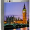 Aprint Decor Vinilo Decorativo para Lavavajillas, Medidas Estandar 67 cm x 76 cm, Big Ben In Front of A Colourful Sunset. - Imagen 6