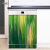 Aprint Decor Vinilo Decorativo para Lavavajillas, Medidas Estandar 67 cm x 76 cm, Resumen de Naturaleza Verde - Imagen 3