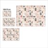 Mur décoratif pour enfants avec motifs d’animaux forestiers Lapins de différentes tailles et matériaux – Image 2
