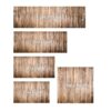 Aprint Decor Cabecero Cama PVC Decorativo Económico Madera Tablas Verticales Varias Medidas (115 cm x 60 cm) - Imagen 6