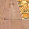 Aprint Decor Alfombra sintética PVC Esponjoso Bonita y Económica Tejido Étnico Abstracto Amarillo Naranja Varias Medidas - Imagen 4