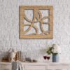 Aprint Decor Cuadro Calada decorativo para pared, artesanal modelo CIRCUM (60x60cm) - Imagen 5