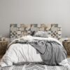 Aprint Decor headboard PVC bed 5mm Decorative economic. Model - Uzebeko - Image 3