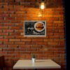 Aprint Decor Placa Cartel Vintage Decorativa en Aluminio o PVC - Fast Food. 35cm x 25cm - Imagen 3