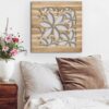 Aprint Decor Cuadro Calada decorativo para pared, artesanal modelo TULIPS (60x60cm) - Imagen 4