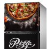 Aprint Decor Vinilo Adhesivo Decorativo para Nevera, Especial Libre De Burbujas, Fondo De Pizza Recien Hecha - Imagen 5