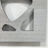 Aprint Decor Picture Decorative openwork for wall, handmade model LAPILLIS (60x60cm) - Image 2