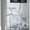 Aprint Decor Vinilo Decorativo para Lavavajillas, Medidas Estandar 67 cm x 76 cm, Cristalería de Lavado Bajo Chorros de Agua