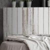 Aprint Decor headboard PVC bed Decorative Economic Printed Texture Wood Tables Aged Vertical Narrow Painted White Various Sizes - Image 4