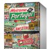 Aprint Decor Vinilo Adhesivo Decorativo para Nevera, ¨Welcome To Portugal¨ - Imagen 3
