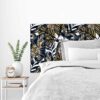 Aprint Decor Cabecero Cama PVC Decorativo Económico Diseño de Hojas Tropicales Exóticas Varias Medidas - Imagen 2