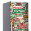Aprint Decor Vinilo Adhesivo Decorativo para Nevera, ¨Welcome To Portugal¨ - Imagen 4