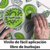 Aprint Decor Vinilo Decorativo para Lavavajillas, Medidas Estandar 67 cm x 76 cm, Patrón de Kiwi - Imagen 2
