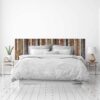 Aprint Decor Cabecero Cama PVC Decorativo Económico Textura de Tablas Distintos Colores Envejecidas Varias Medidas