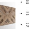 Headboard PVC bed 5mm Decorative economic. Model 2 - Arrowtown - Image 2