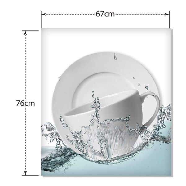 Aprint Decor Decorative Vinyl for Dishwasher, Standard Measures 67 cm x 76 cm, Washing Dishes - Image 5