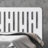 Aprint Decor headboard economic decorative bed in PVC - forge type. Model - Germany - Image 4