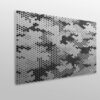 Aprint Decor Cabecero Cama PVC Decorativo Económico Diseño Camuflaje Gris Circulos Varias Medidas - Imagen 3