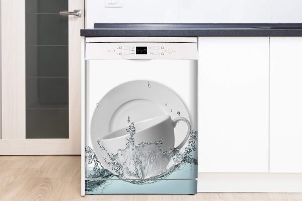 Aprint Decor Decorative Vinyl for Dishwasher, Standard Measures 67 cm x 76 cm, Washing Dishes - Image 3