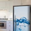 Aprint Decor Vinyl Decorative Adhesive for Refrigerator, Special Bubble Free, Fresh Water with Bubbles - Image 2