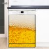 Aprint Decor Decorative Vinyl for Dishwasher, Standard Measures 67 cm x 76 cm, Beer with Foam - Image 3