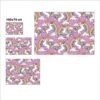 Fotomural Decorativo Infantil de Niñas Unicornio fondo Rosa Varias Medidas y Materiales (Vinilo Autoadhesivo, 150 cm x 100 cm) - Imagen 3