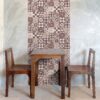 Aprint Decor Vinilo Decorativo, modelo ABILENE, 60cm x 240cm, Para Muebles y Paredes, Resistente al Agua y La Humedad (Liso, Marrón) - Imagen 2