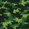 Aprint Decor Cabecero Cama PVC Decorativo Económico Diseño Camuflaje Verde Piel de Reptíl de Circulos Varias Medidas - Imagen 4
