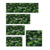 Aprint Decor Cabecero Cama PVC Decorativo Económico Diseño Camuflaje Verde Piel de Reptíl de Circulos Varias Medidas - Imagen 5
