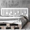 Aprint Decor headboard economic decorative bed in PVC - forge type. Model - Germany - Image 3