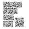 Aprint Decor Cabecero Cama PVC Decorativo Económico Diseño Camuflaje Gris Circulos Varias Medidas - Imagen 5