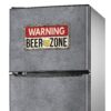 Aprint Decor Vinyl Decorative Adhesive for Refrigerator with Polished Concrete Effect and Beer Zone Poster - Image 3