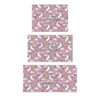Children's Decorative Wall of Girls Unicorn background Pink Various Measures and Materials - Image 4