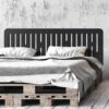 Aprint Decor headboard economic decorative bed in PVC - forge type. Model - Germany - Image 9