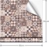 Aprint Decor Vinilo Decorativo, modelo ABILENE, 60cm x 240cm, Para Muebles y Paredes, Resistente al Agua y La Humedad (Liso, Marrón) - Imagen 8